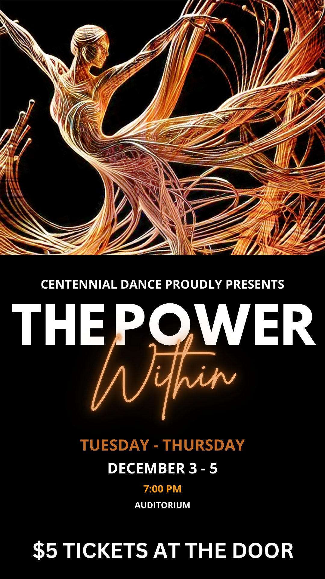 Dance Concert Advertisement